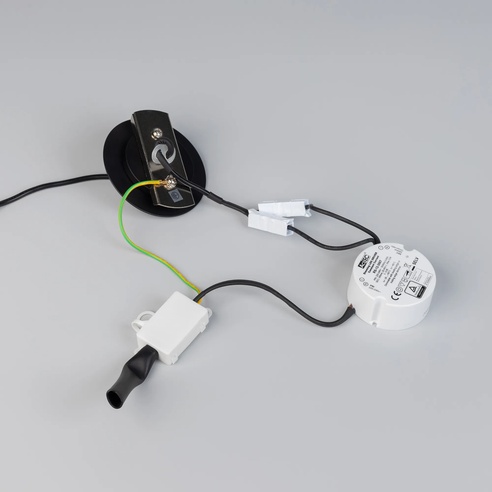 Светильник SP-KOTARO-R450-12W Warm3000 (BK-CF, 36 deg, 230V, TRIAC) (Arlight, IP20)