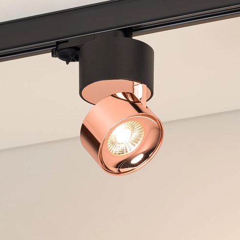 Светильник SP-PLURIO-TRACK-4TR-R77-9W Warm3000 (BK-COP, 36 deg, 230V) (Arlight, IP20 Металл, 3 года)