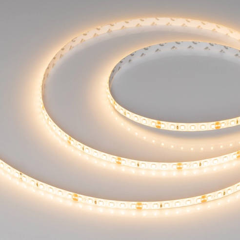 Лента герметичная RTW-SE-A120-8mm 24V Warm2700 (9.6 W/m, IP65, 2835, 5m) (Arlight, -)