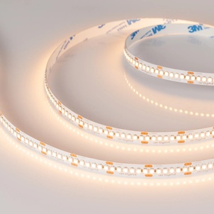 Лента светодиодная RT-A240-10mm 24V Warm2700 (19.2W/m, IP20, 3528, 5m) (Arlight, 19.2 Вт/м, IP20)