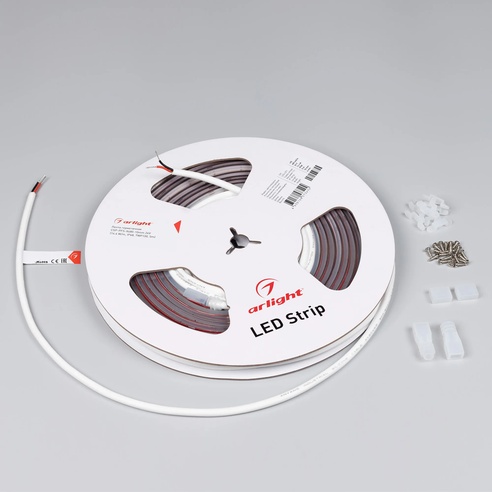 Лента светодиодная герметичная CSP-PFS-X480-10mm 24V Warm2700 (14.4 W/m, IP68, TWP100, 5m) (Arlight, -)