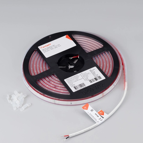 Лента светодиодная герметичная RTW-PFS-A60-11mm 24V Red (4.8 W/m, IP68, 2835, 5m) (Arlight, -)