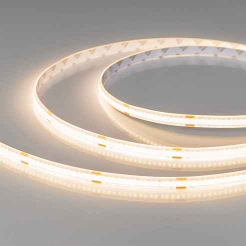 Лента герметичная COB-SE-X320-8mm 24V Warm3000 (8 W/m, IP65, 5m) (Arlight, -)