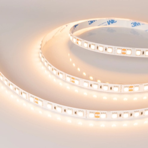 Лента светодиодная RT-B96-10mm 24V Warm3000 (23 W/m, IP20, 5060, 5m) (Arlight, Открытый)