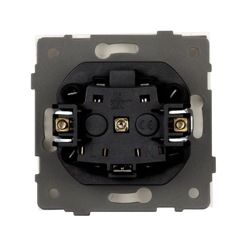 Механизм электрической розетки SCT-TENDO-MEU1-PL-WH (230V, 16A) (Arlight, -)