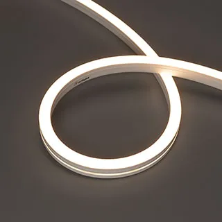 Лента герметичная MOONLIGHT-PRO-SIDE-X320-12x17mm 48V Warm3000 (10 W/m, IP67, 30m, wire x2) (Arlight, Вывод боковой, 7 лет) - изображение товара