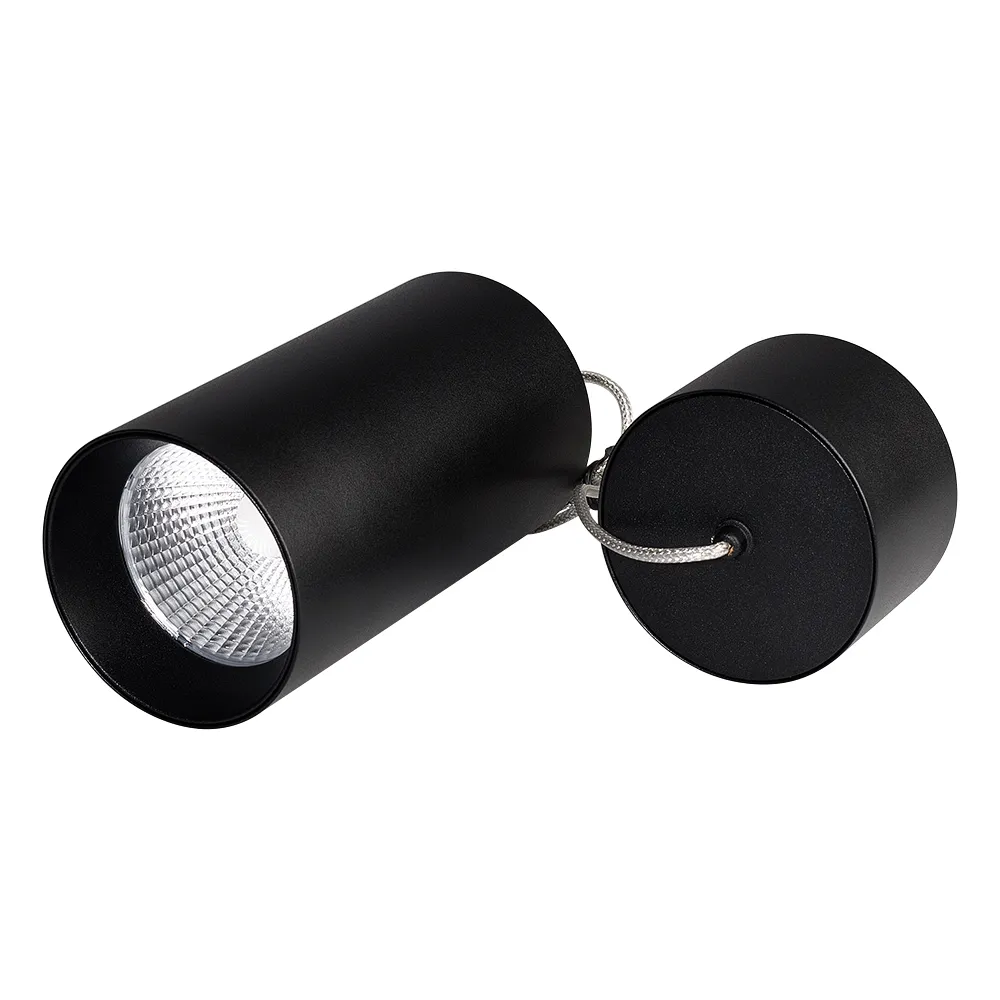 Светильник SP-POLO-HANG-R85-15W White5000 (BK-BK, 40 deg) (Arlight, IP20 Металл, 3 года) - изображение товара