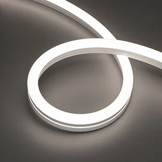 Лента герметичная MOONLIGHT-PRO-SIDE-X320-12x24mm 48V White6000 (10 W/m, IP67, 30m, wire x2) (Arlight, Вывод боковой, 7 лет) - изображение товара