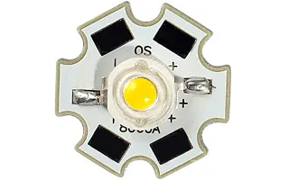Мощный светодиод OS-Star-5W WHITE 6500K (ANR, STAR type)
