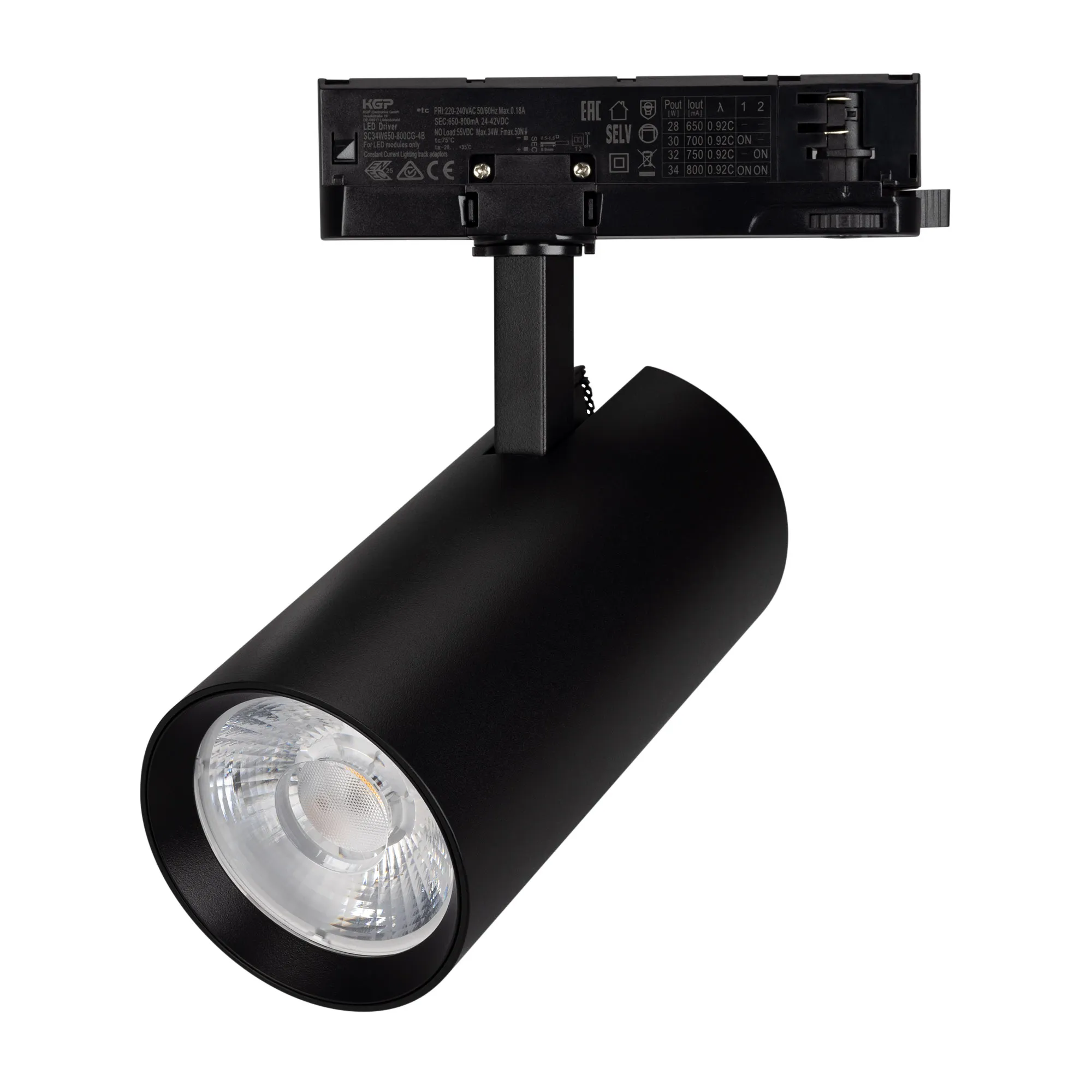 Светильник LGD-GERA-4TR-R90-30W Day4000 (BK, 15 deg, 230V) (Arlight, IP20 Металл, 5 лет) - изображение товара