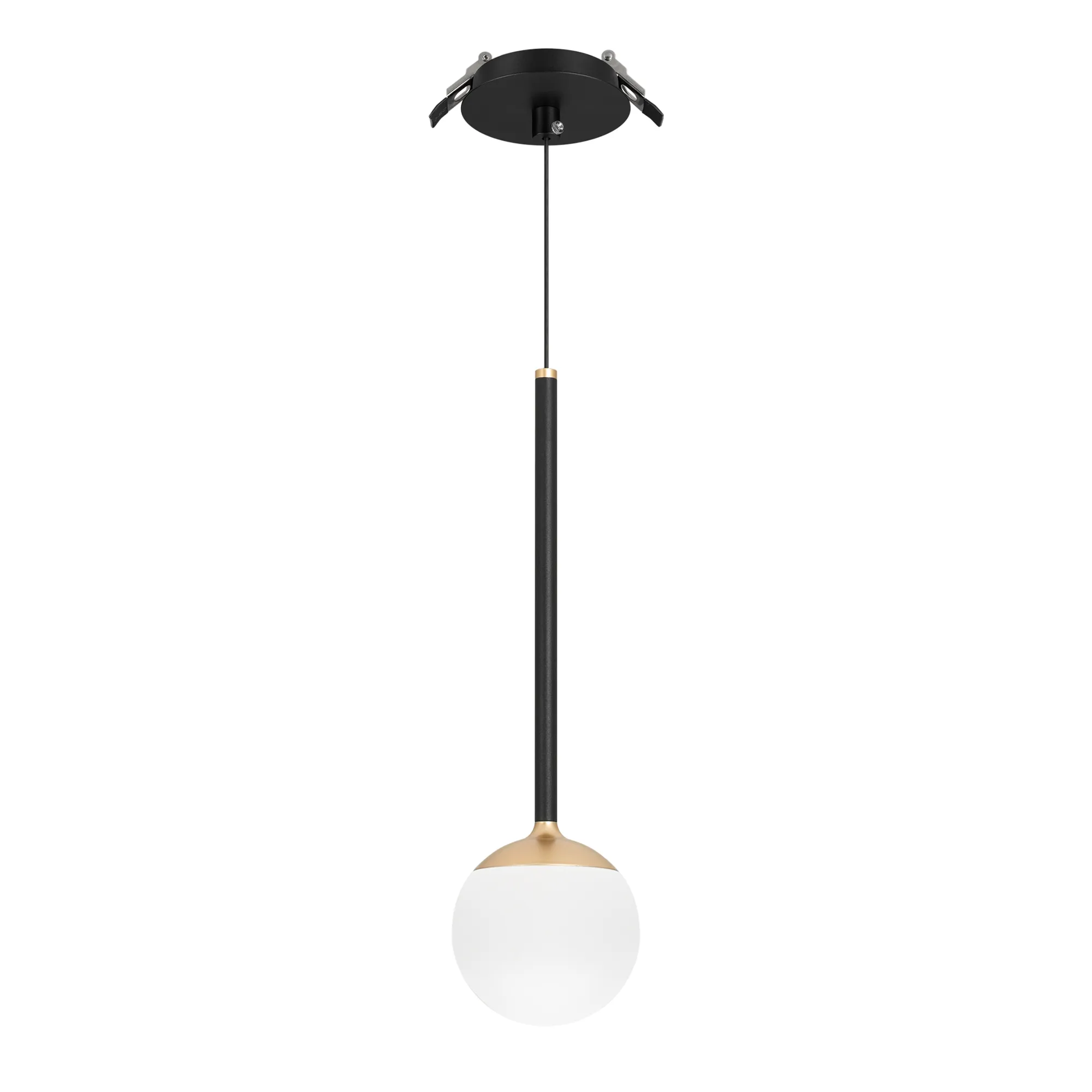 Светильник SP-BEADS-HANG-BUILT-T-R100-8W Warm3000 (BK-GD, 180 deg, 230V) (Arlight, IP20 Металл, 5 лет) - изображение товара