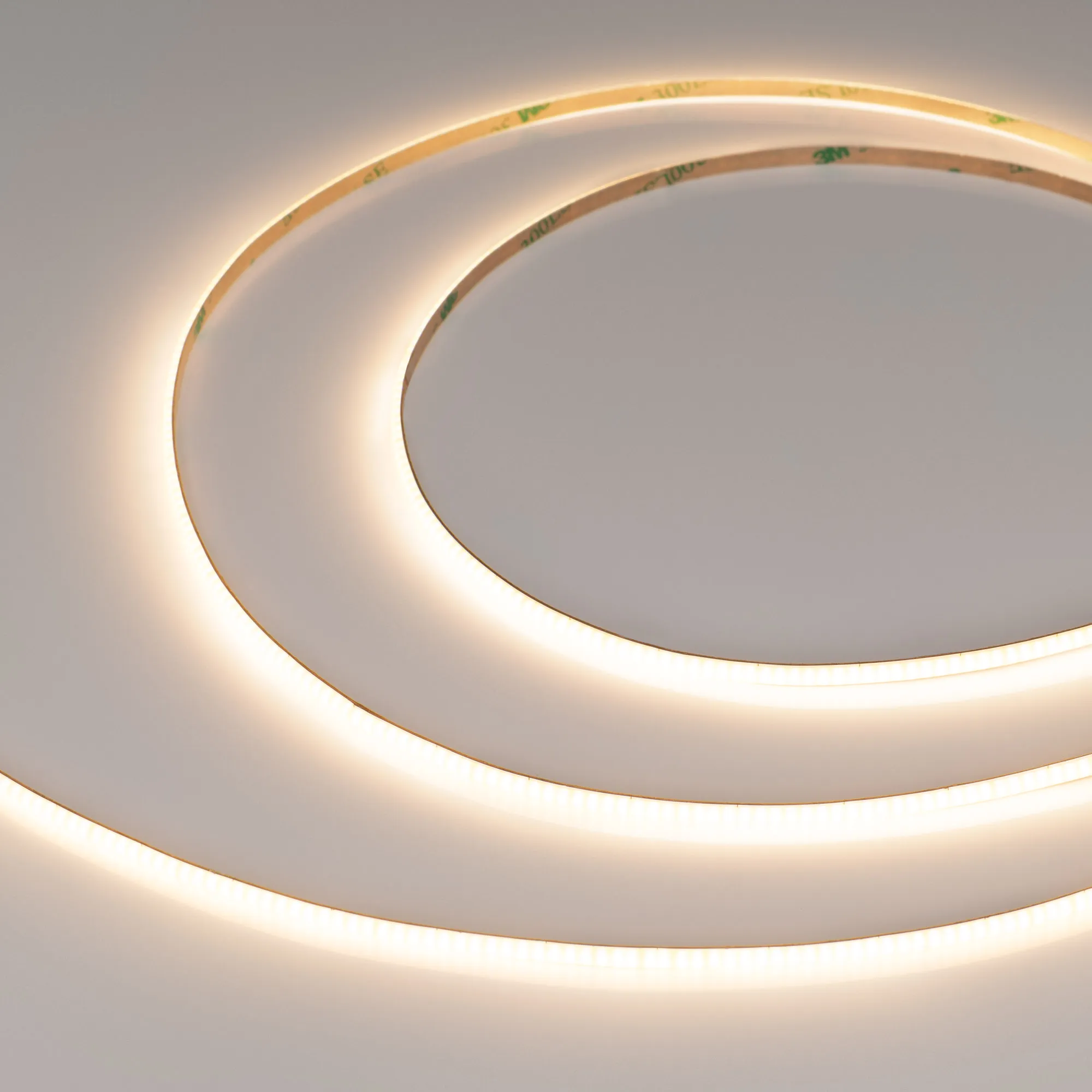 Лента светодиодная COB-X420-4mm 24V Warm3000 (10 W/m, IP20, CSP, 2.5m) (Arlight, узкая)