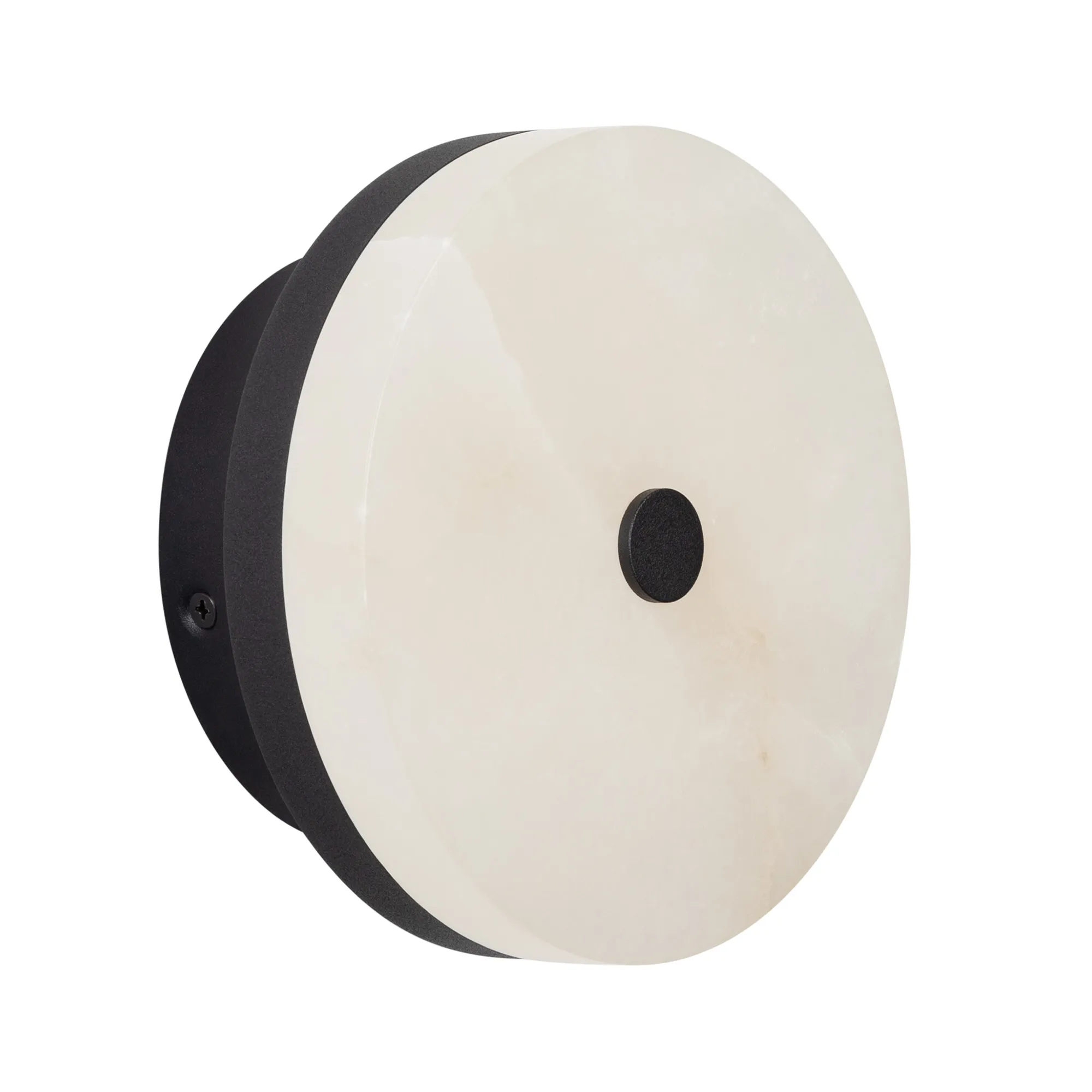 Светильник SP-MENTA-WALL-R165-12W Warm2700 (BK, 130 deg, 230V) (Arlight, IP20, Мрамор, 5 лет) - изображение товара