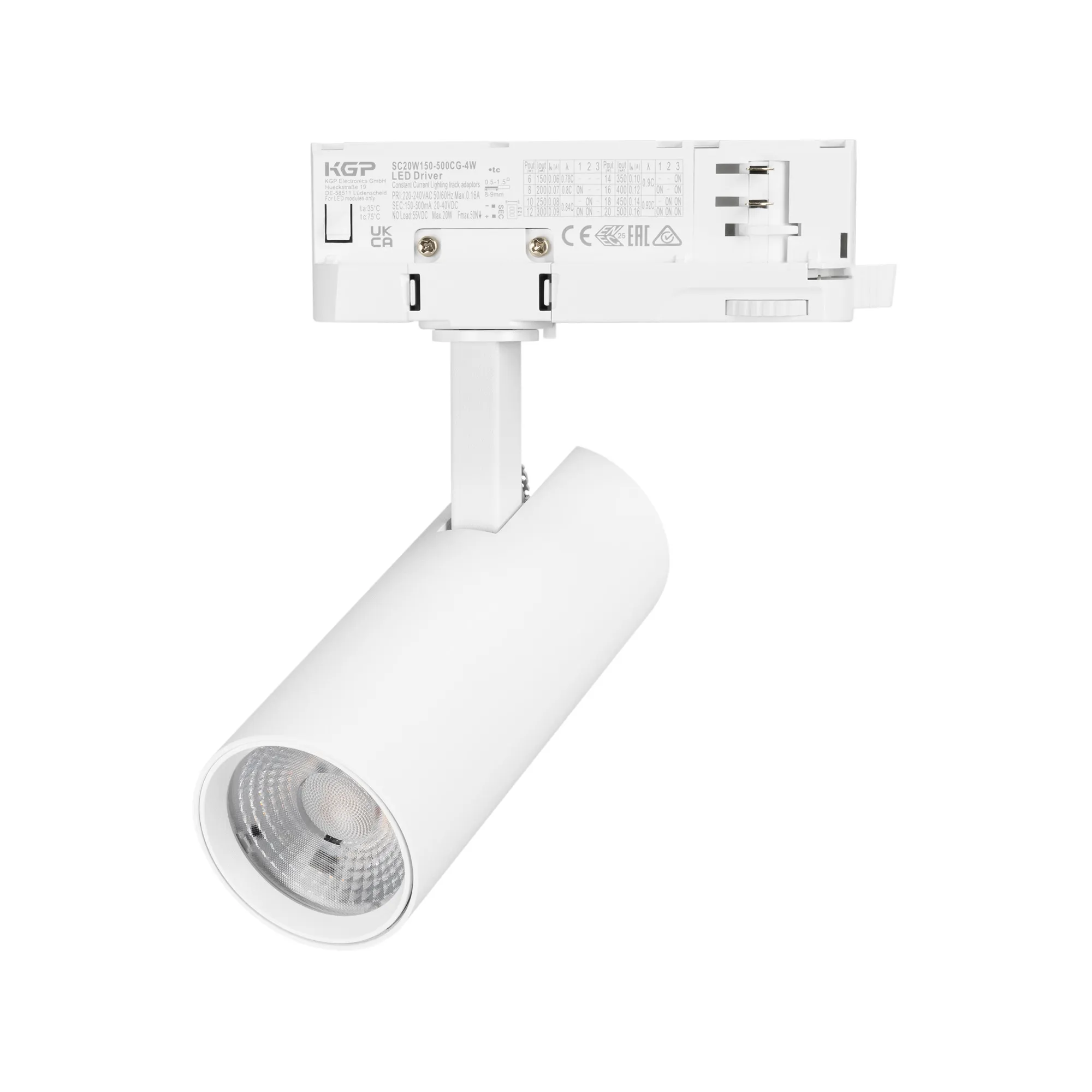 Светильник LGD-GERA-4TR-R55-10W Warm3000 (WH, 55 deg, 230V) (Arlight, IP20 Металл, 5 лет) - изображение товара