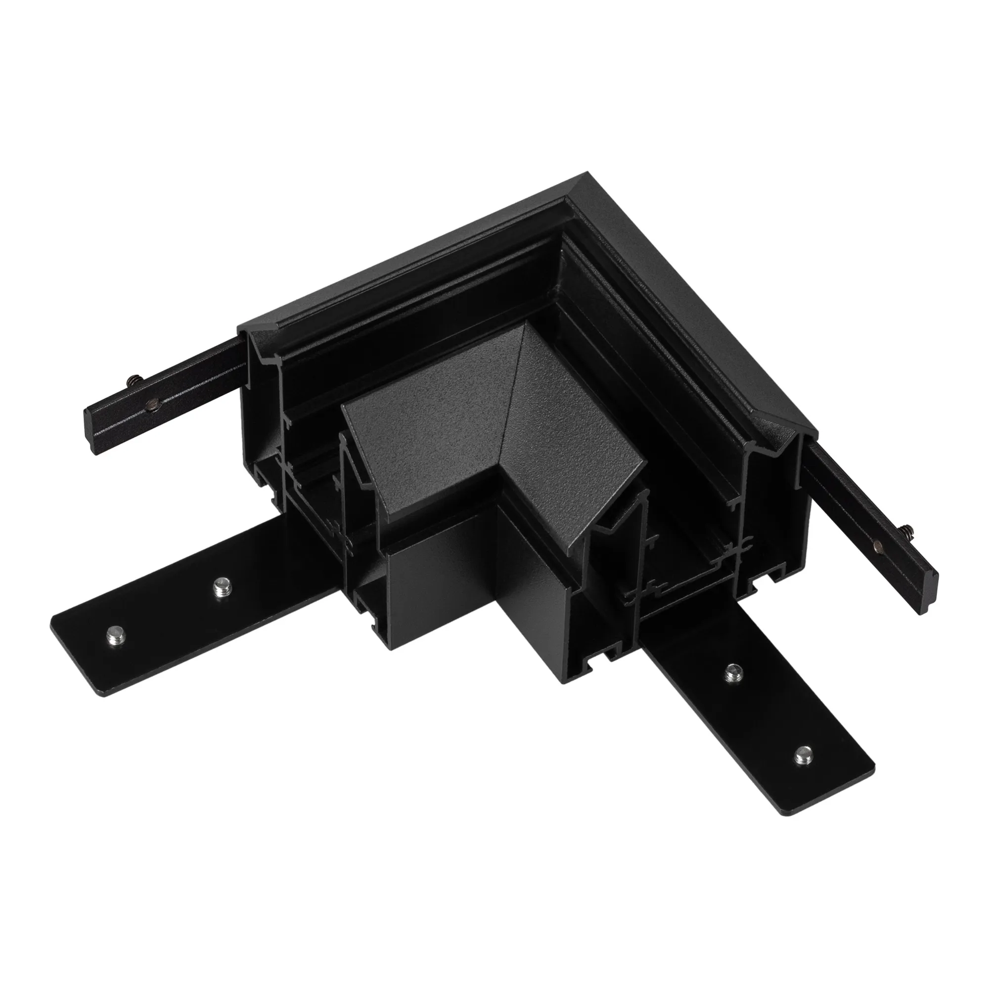 Коннектор угловой MAG-ORIENT-CON-2653-STR-G-L90 (BK) (Arlight, Металл) - изображение товара
