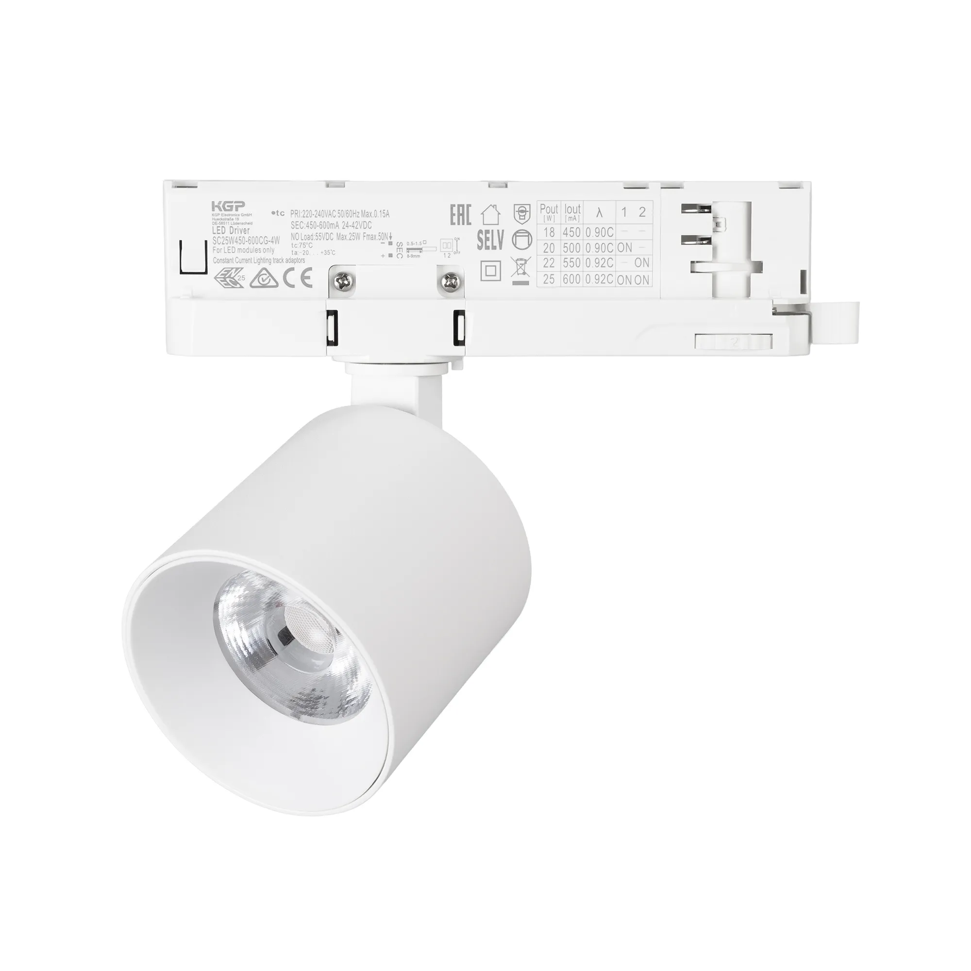 Светильник LGD-DYKE-4TR-R75-16W Day4000 (WH, 50 deg, 230V) (Arlight, IP20 Металл, 5 лет) - изображение товара