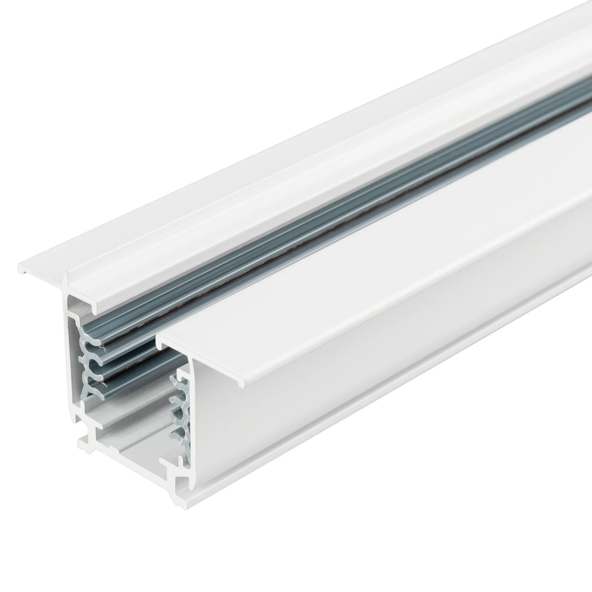 Трек встраиваемый LGD-4TR-TRACK-F-1000-WH-M (C) (Arlight, IP20 Металл, 3 года) - изображение товара
