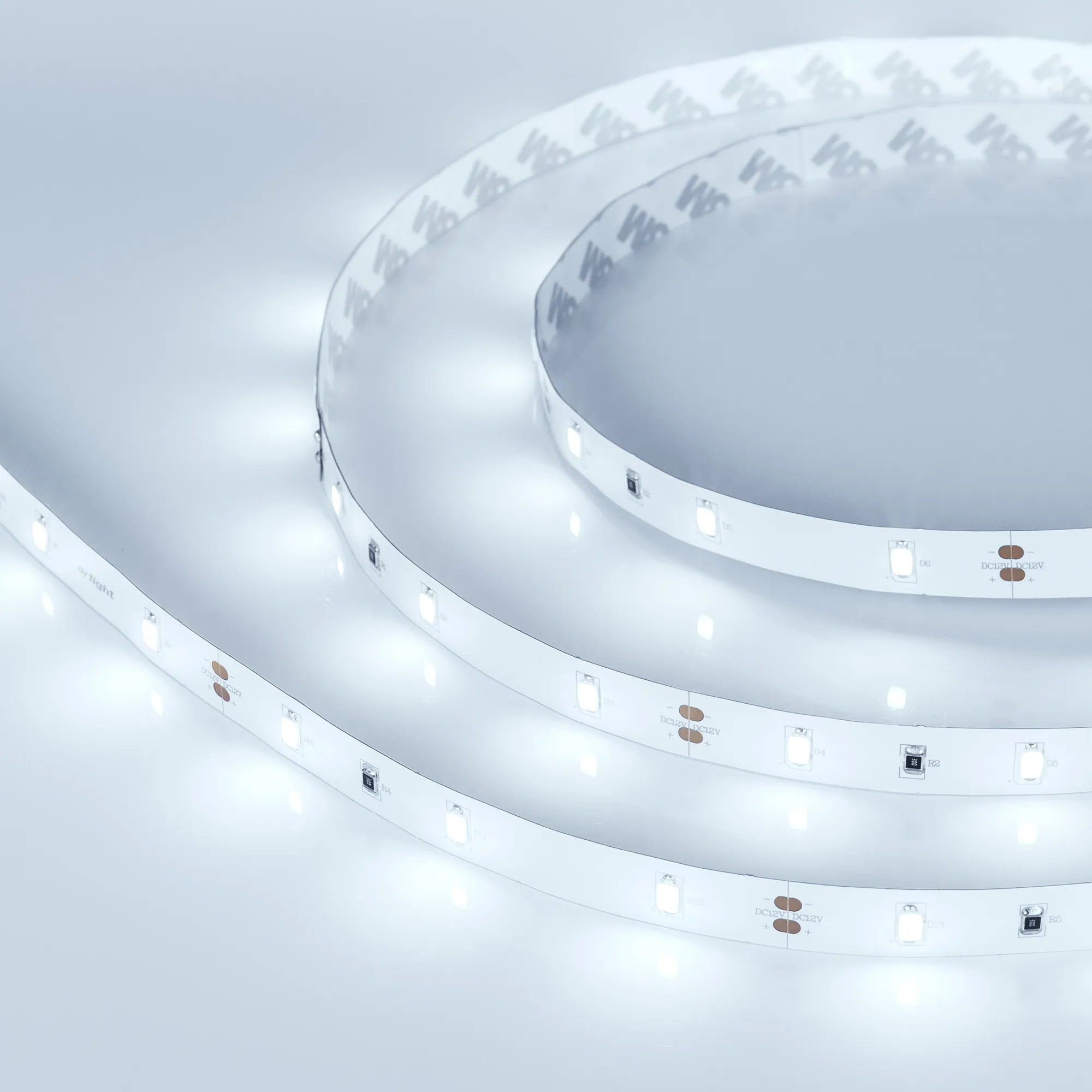 Лента светодиодная ULTRA-5000 12V Cool 8K (5630, 150 LED, LUX) (Arlight, 12 Вт/м, IP20) - изображение товара