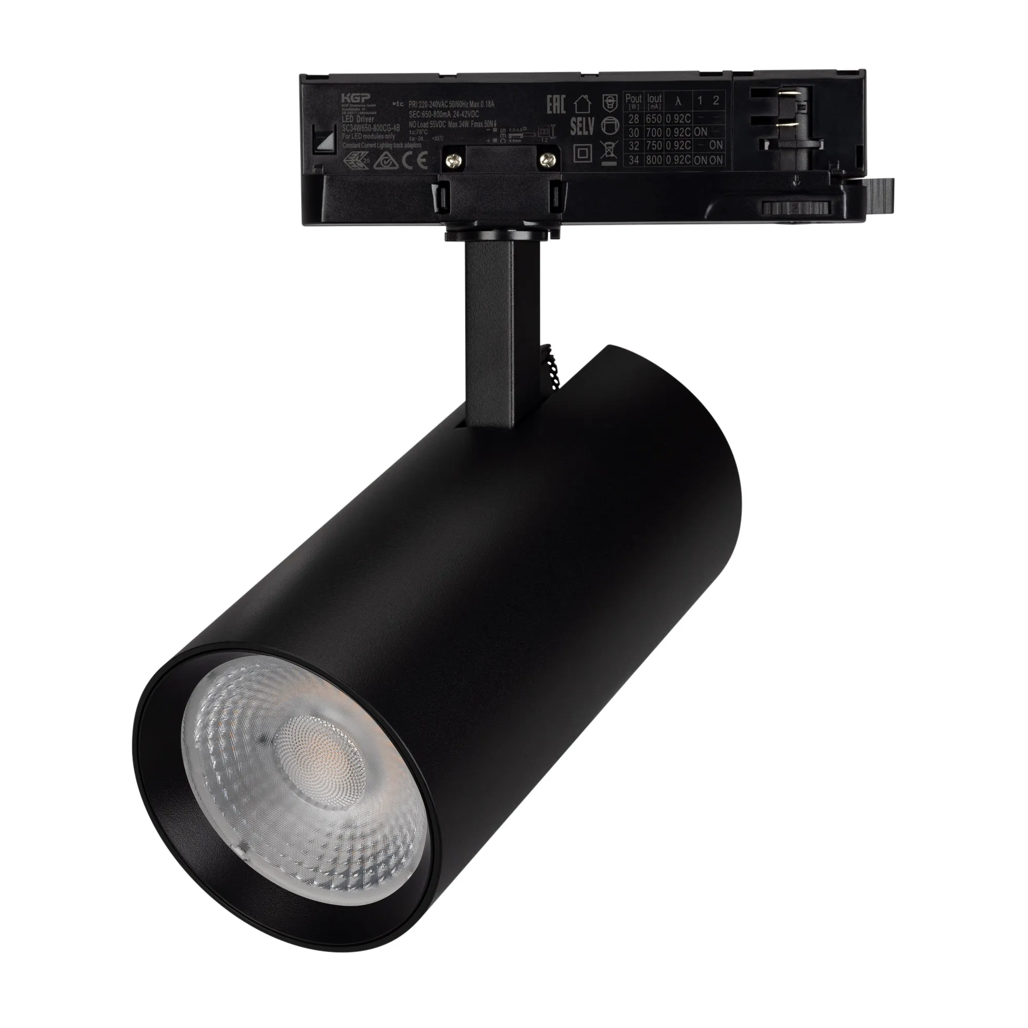 Светильник LGD-GERA-4TR-R90-30W Day4000 (BK, 55 deg, 230V) (Arlight, IP20 Металл, 5 лет) - изображение товара