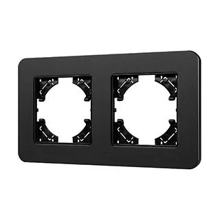 Рамка алюминиевая FRM-AKIRY-SFAL-2-BK (Arlight, -)