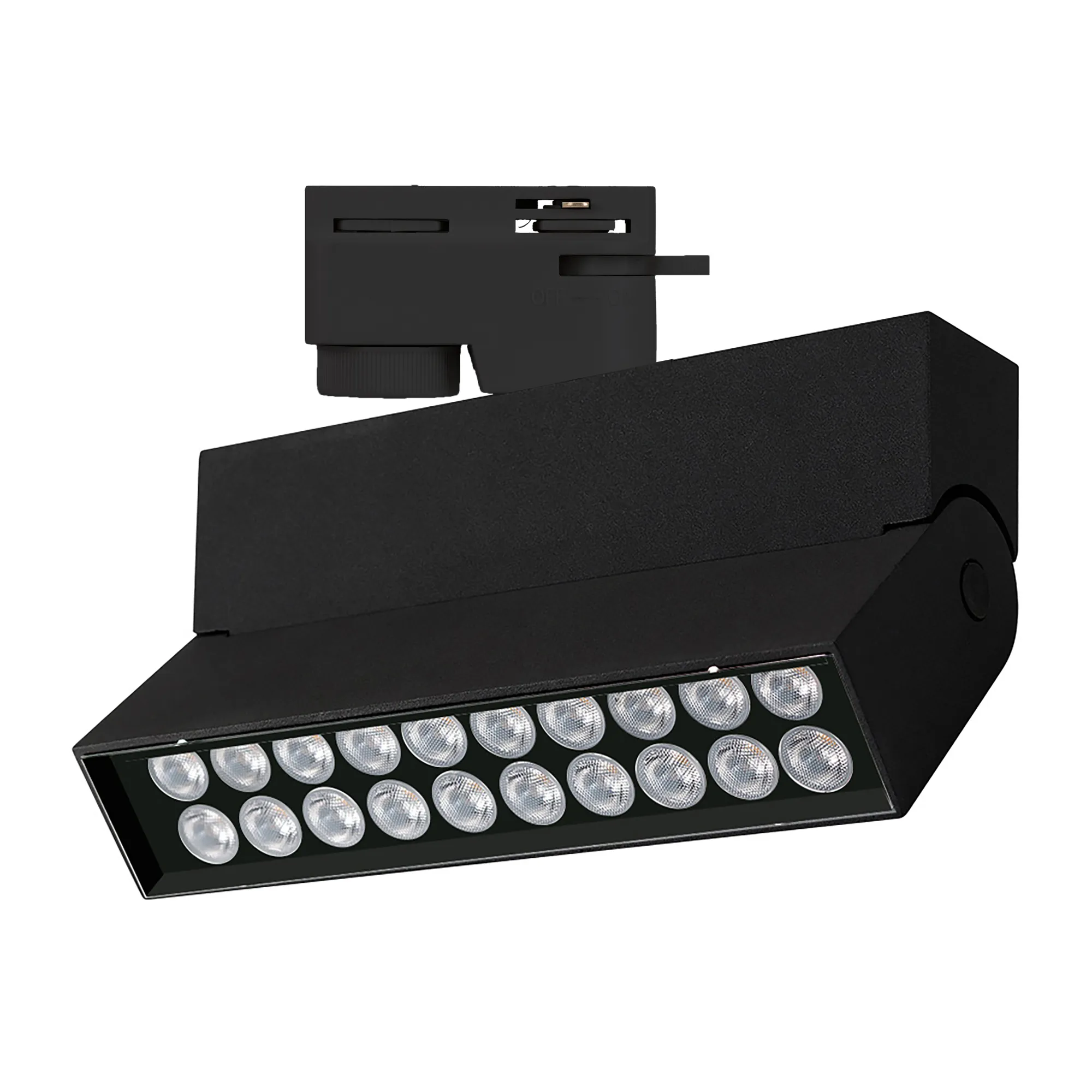 Светильник LGD-LOFT-TRACK-2TR-S170-10W Warm3000 (BK, 24 deg, 230V) (Arlight, IP20 Металл, 3 года) - изображение товара