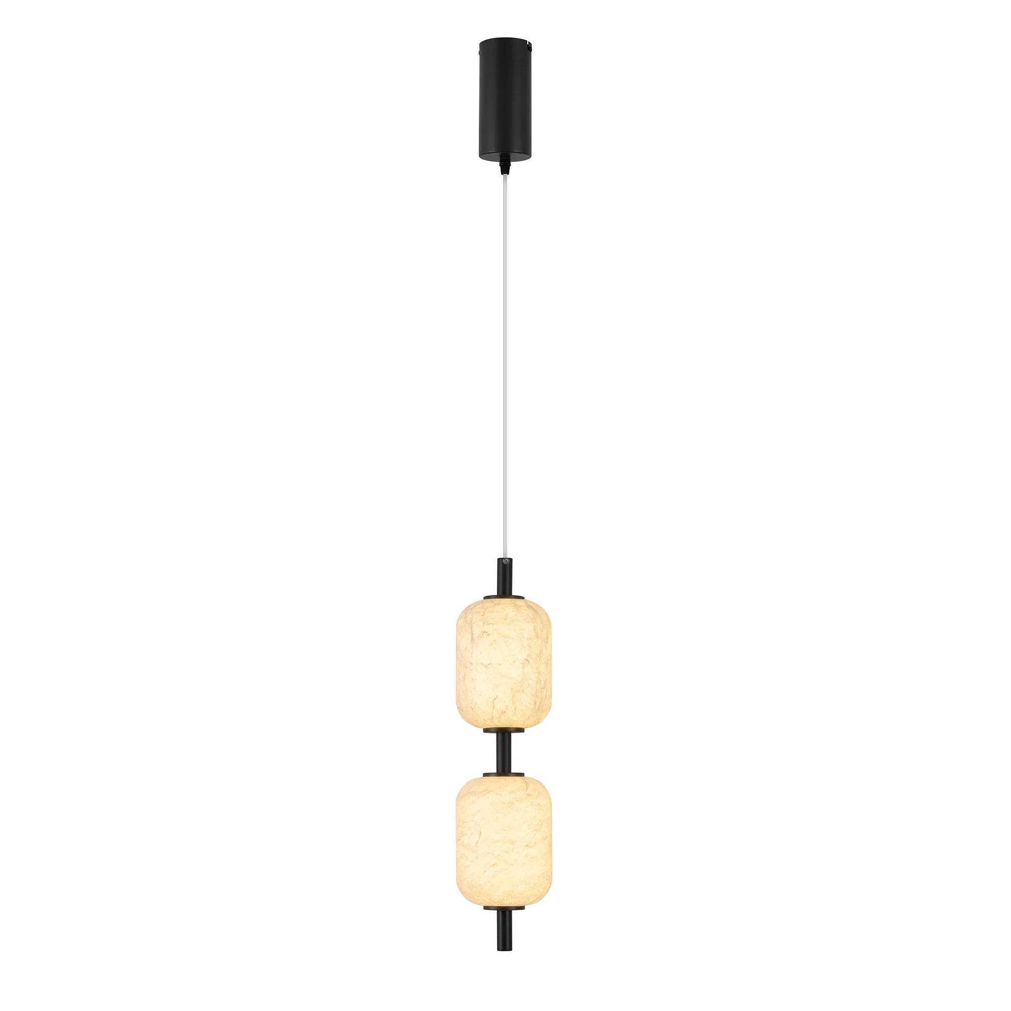 Светильник SP-CARAMELA-HANG-R120-7W Warm2700 (BK, 300 deg, 230V) (Arlight, IP20, Натуральный шелк, 3 года) - изображение товара