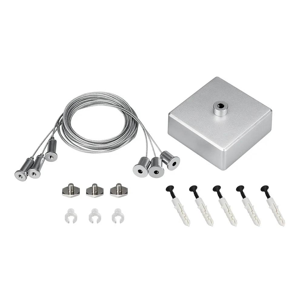 Подвес S2-LINE-3x2m Set (Silver Box, Pad 15x2mm) (Arlight, Металл) - изображение товара