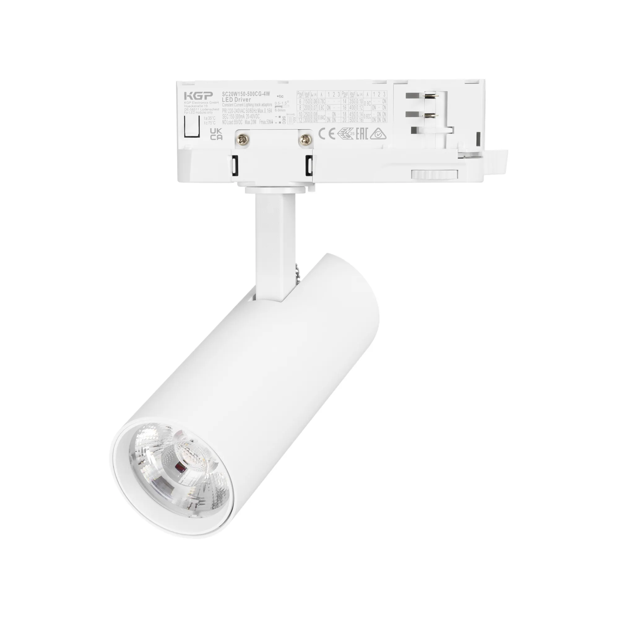 Светильник LGD-GERA-4TR-R55-10W Day4000 (WH, 15 deg, 230V) (Arlight, IP20 Металл, 5 лет) - изображение товара