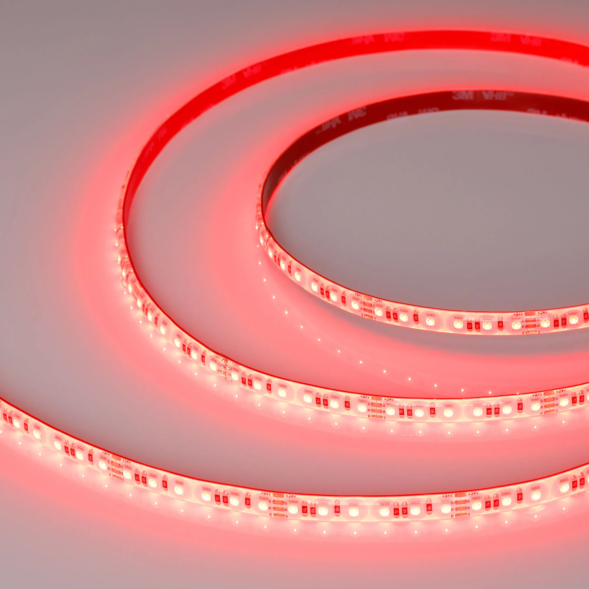 Лента светодиодная герметичная RTW-SE-A120-8mm 24V RGB (12 W/m, IP65, 2835, 5m) (Arlight, 5 лет)