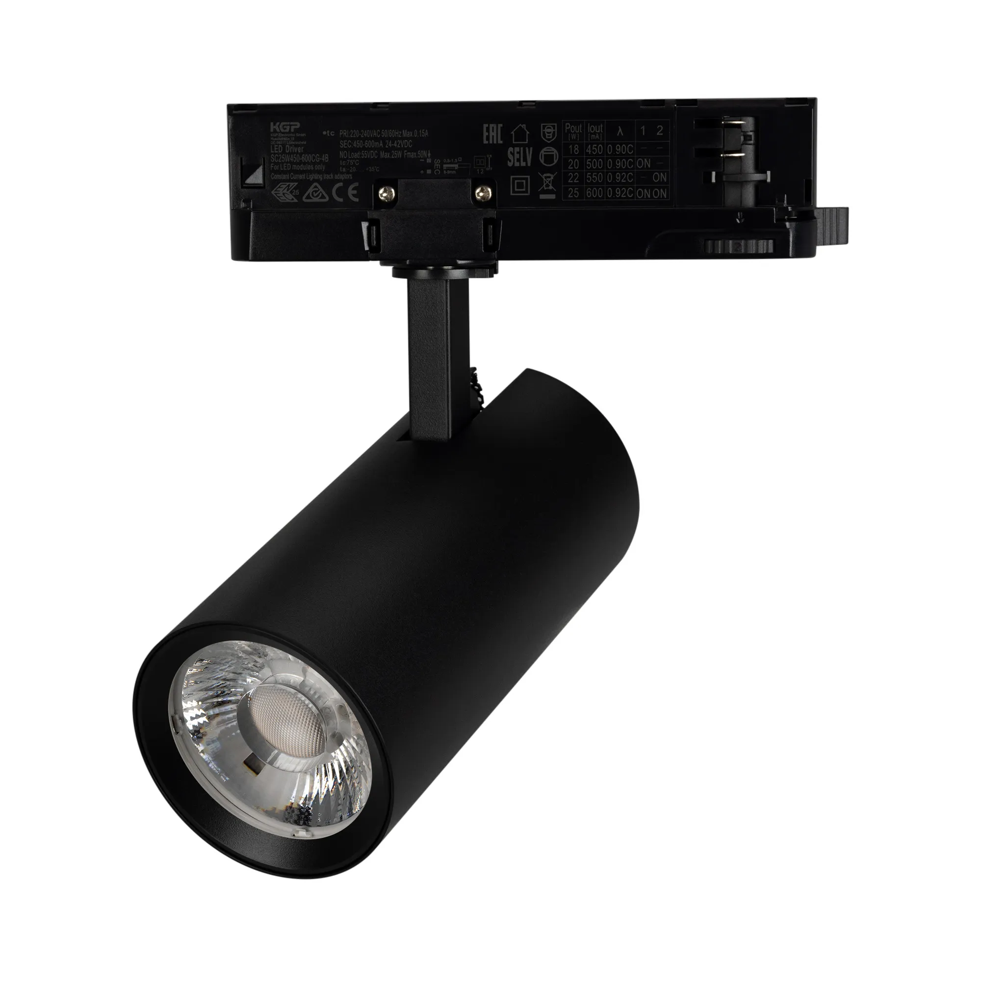 Светильник LGD-GERA-4TR-R74-20W Day4000 (BK, 36 deg, 230V) (Arlight, IP20 Металл, 5 лет) - изображение товара