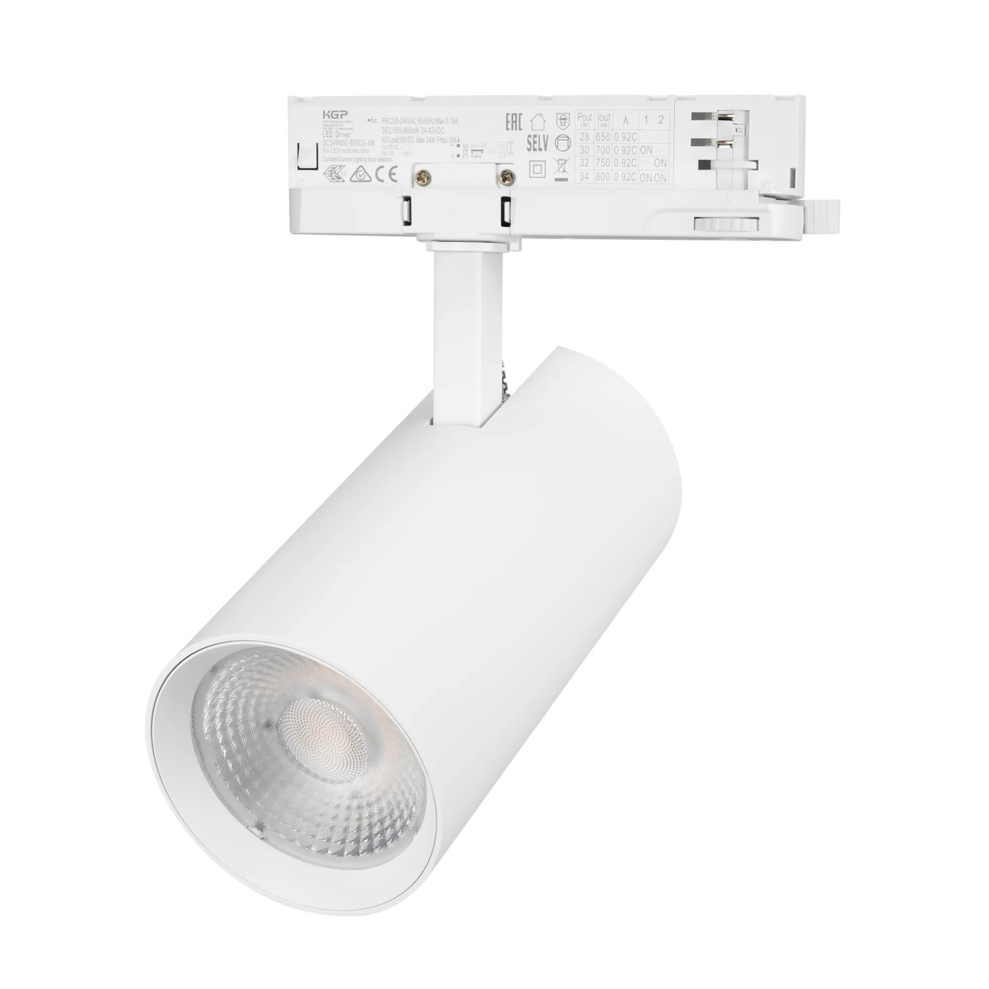 Светильник LGD-GERA-4TR-R90-30W Day4000 (WH, 55 deg, 230V) (Arlight, IP20 Металл, 5 лет) - изображение товара
