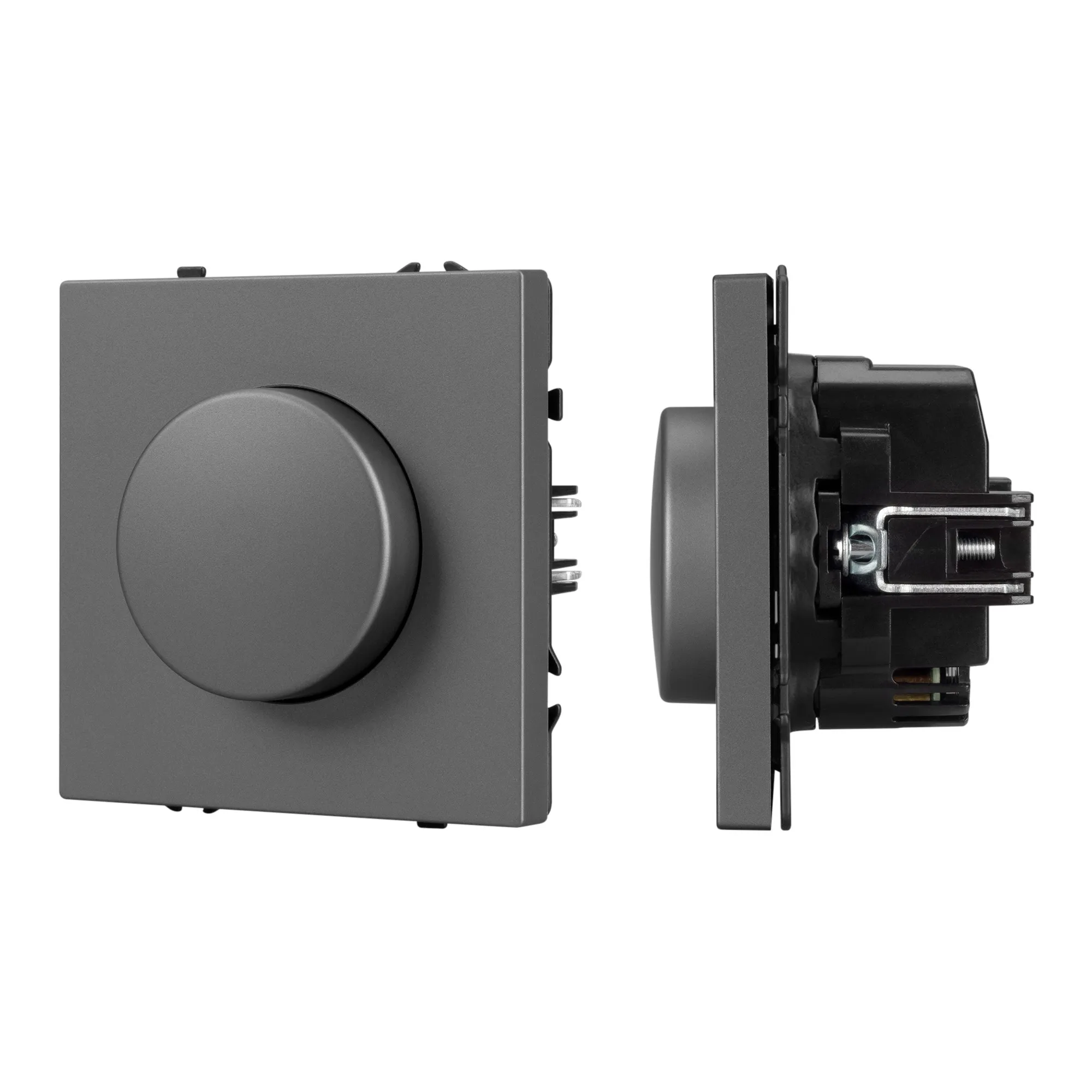 Механизм светорегулятора SWT-NOBE-DLR-SFPL-GR (250V, 300W) (Arlight, Серый базальт) - изображение товара