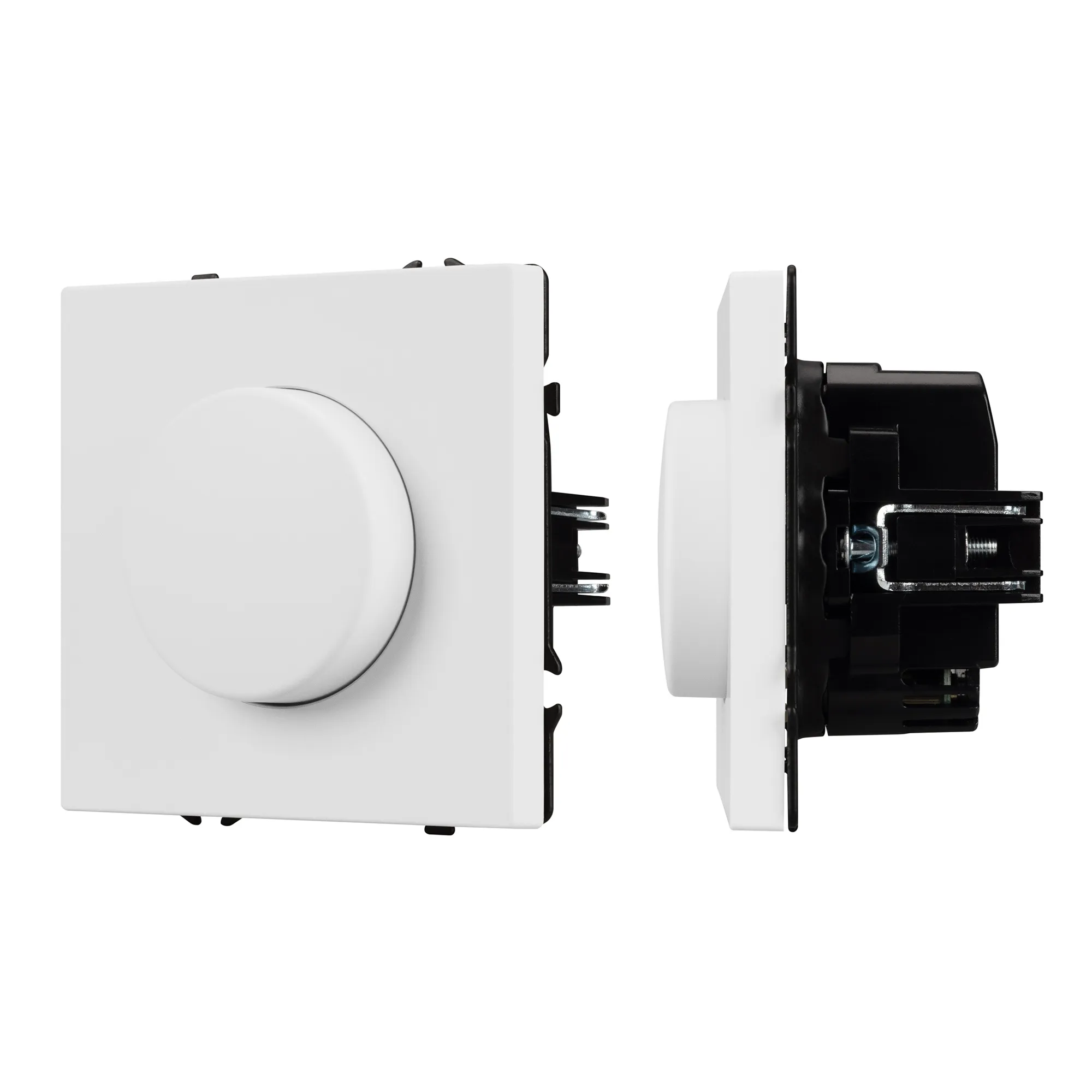 Механизм светорегулятора SWT-NOBE-DLR-SFPL-WH (250V, 300W) (Arlight, Белый кварц) - изображение товара